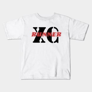 XC Runner logo Kids T-Shirt